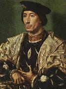 Portrait of Baudouin of Burgundy - Oil on panel Staatliche Museen